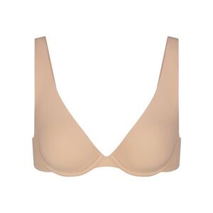 Skims Fits Everybody Unlined High Apex Bra 34D in Clay